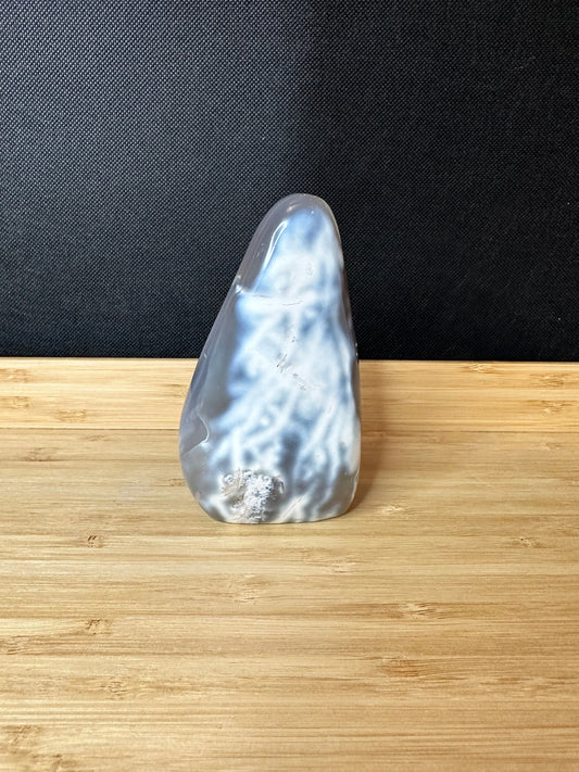 Orca Agate Freeform with Dendritic