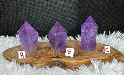 Amethyst Cupcake Tower - High Quality
