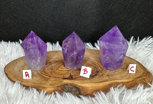 Amethyst Cupcake Tower - High Quality