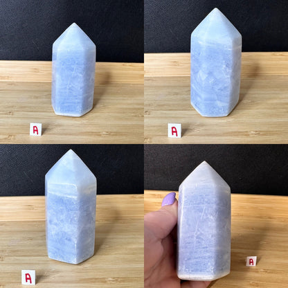 Blue Calcite Tower