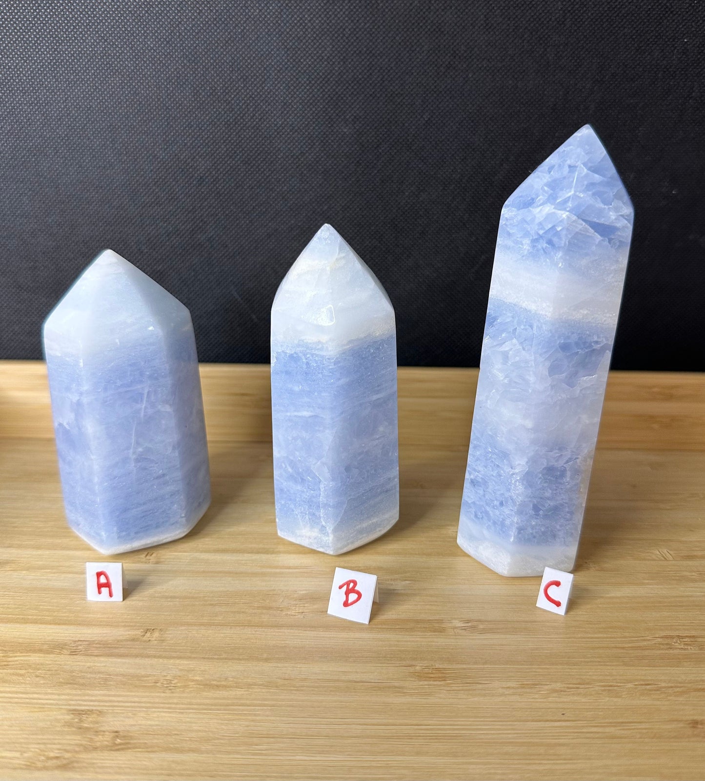 Blue Calcite Tower