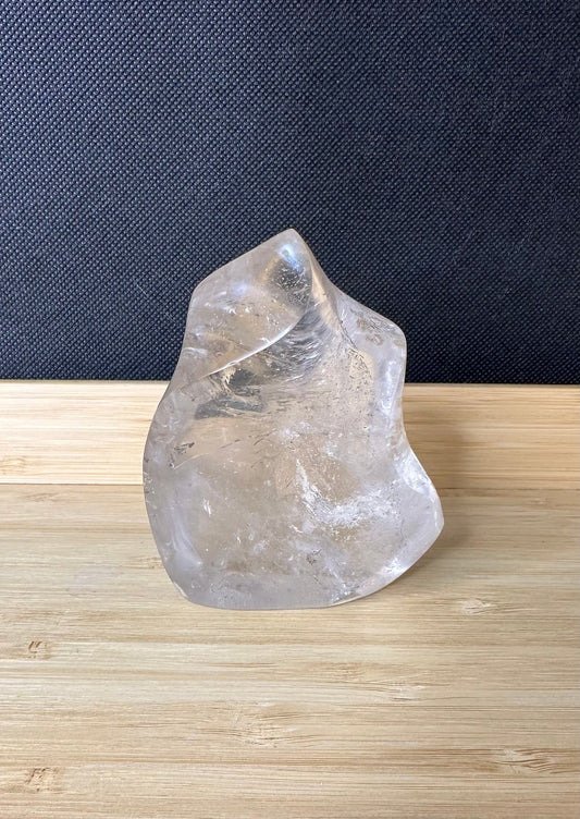 Clear Quartz Flame