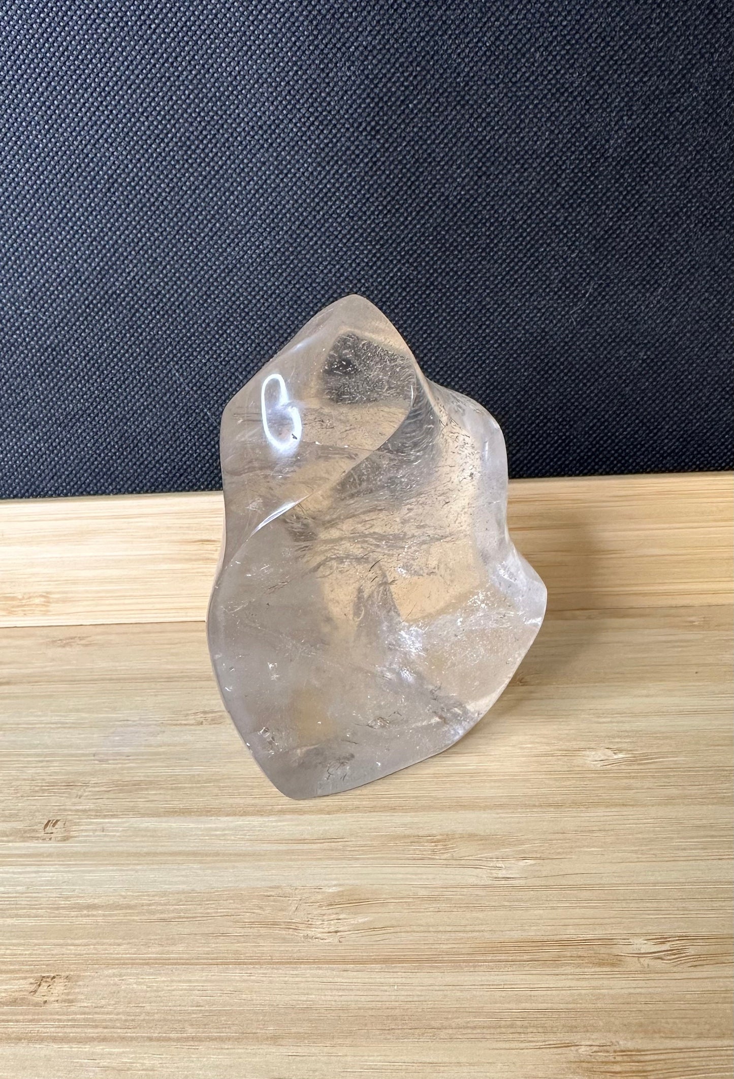 Clear Quartz Flame
