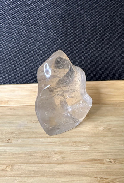 Clear Quartz Flame