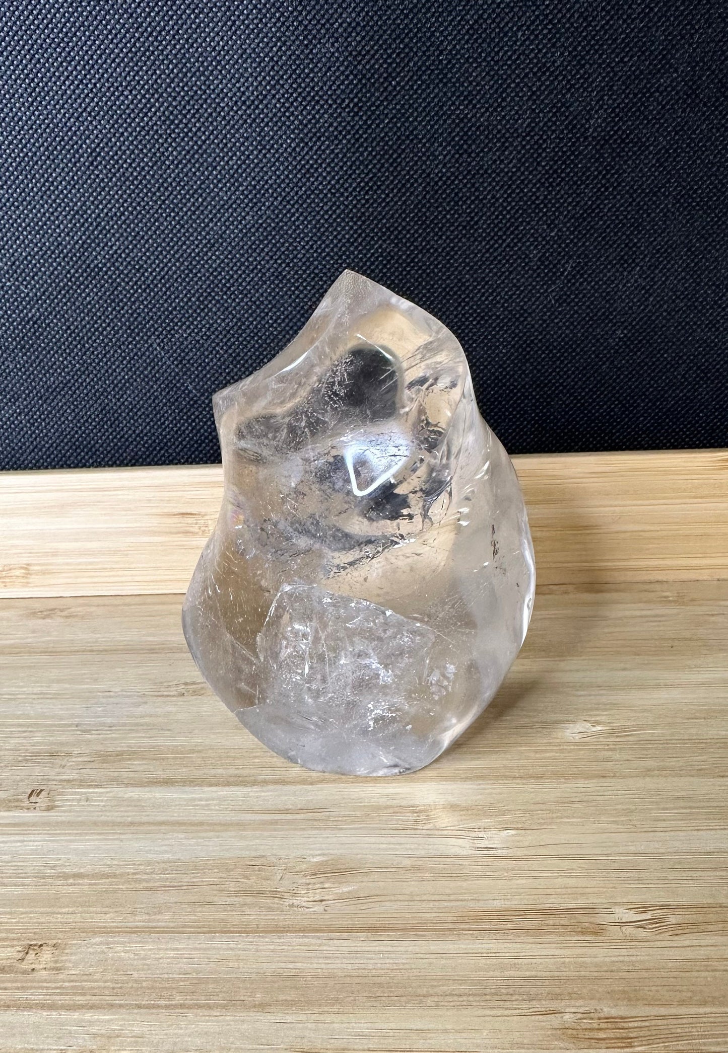 Clear Quartz Flame