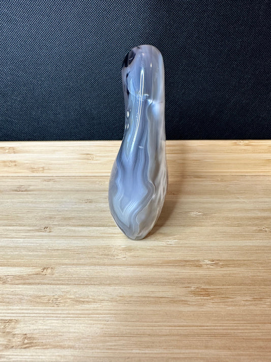 Orca Agate Freeform with Dendritic