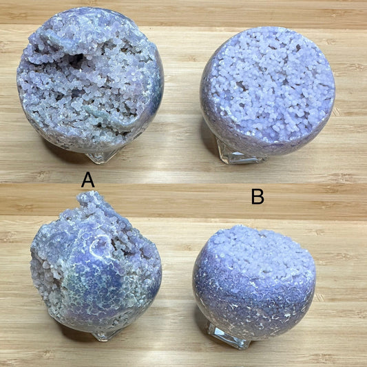 Grape Agate Sphere