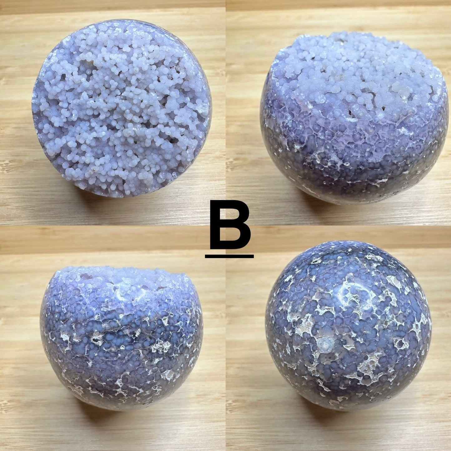 Grape Agate Sphere