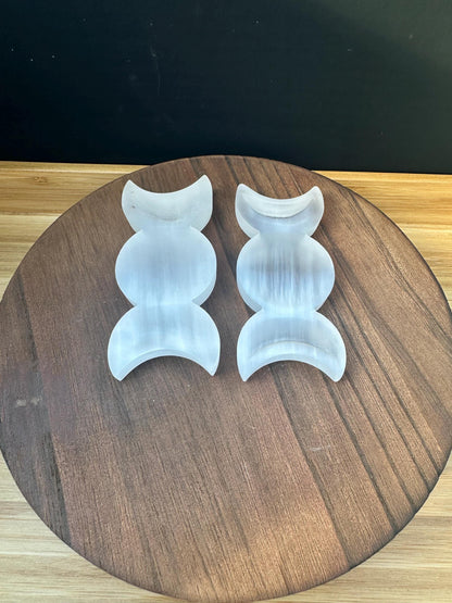 Selenite Moon Phase Bowl