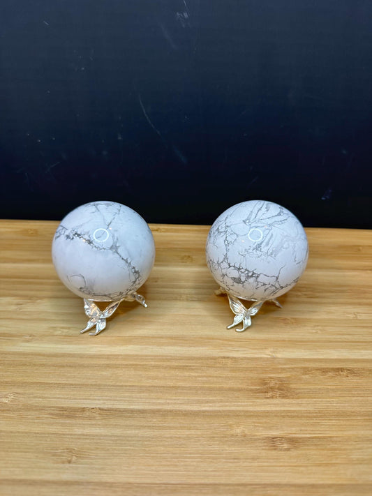 Howlite Sphere