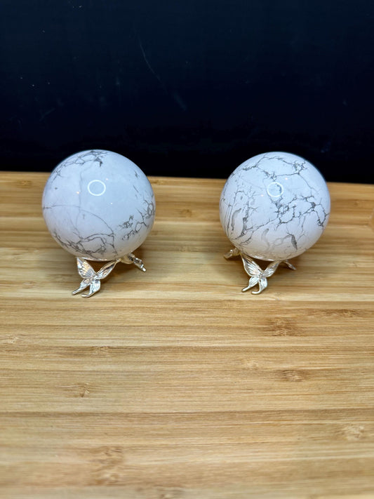 Howlite Sphere
