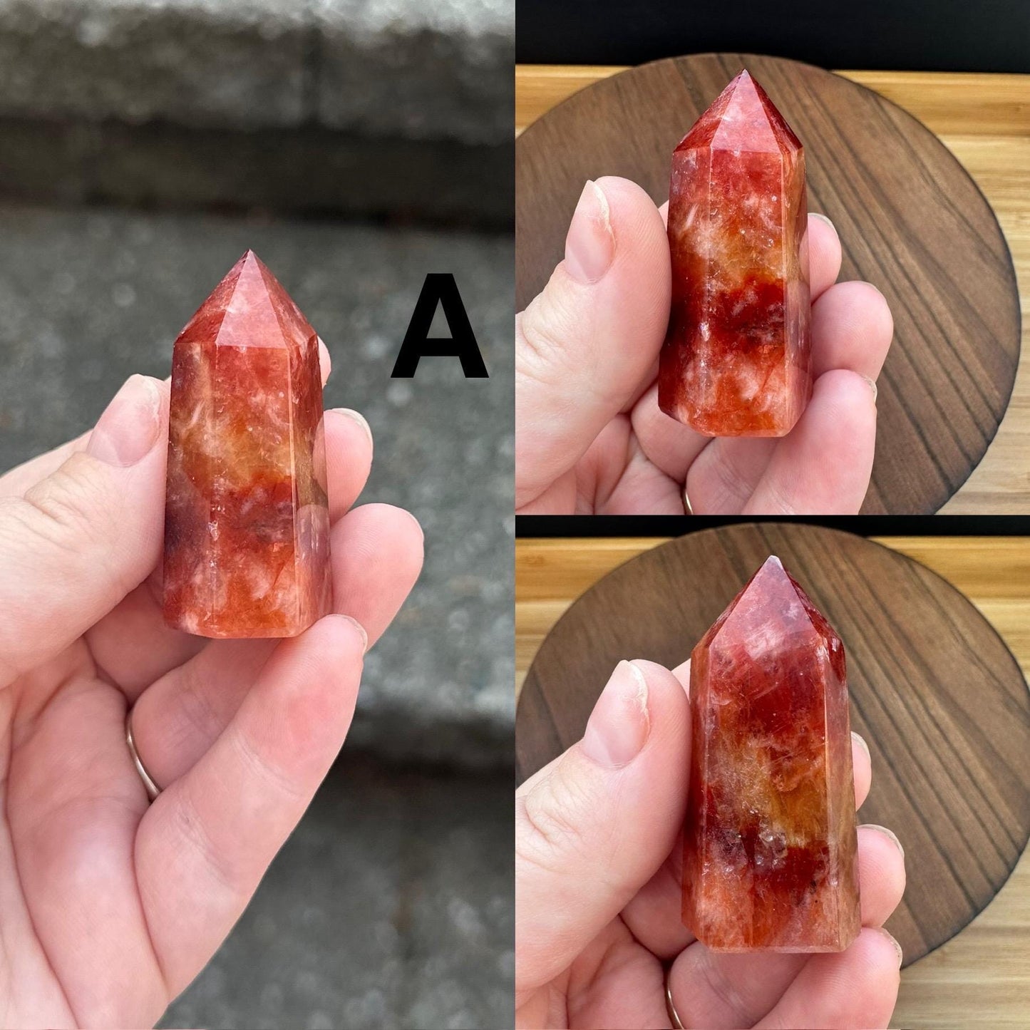 Fire Quartz - High Quality