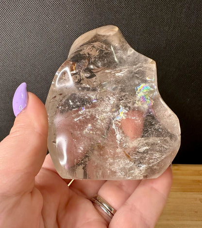 Clear Quartz Flame