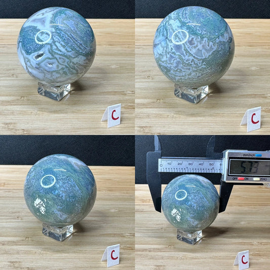 Moss Agate Sphere