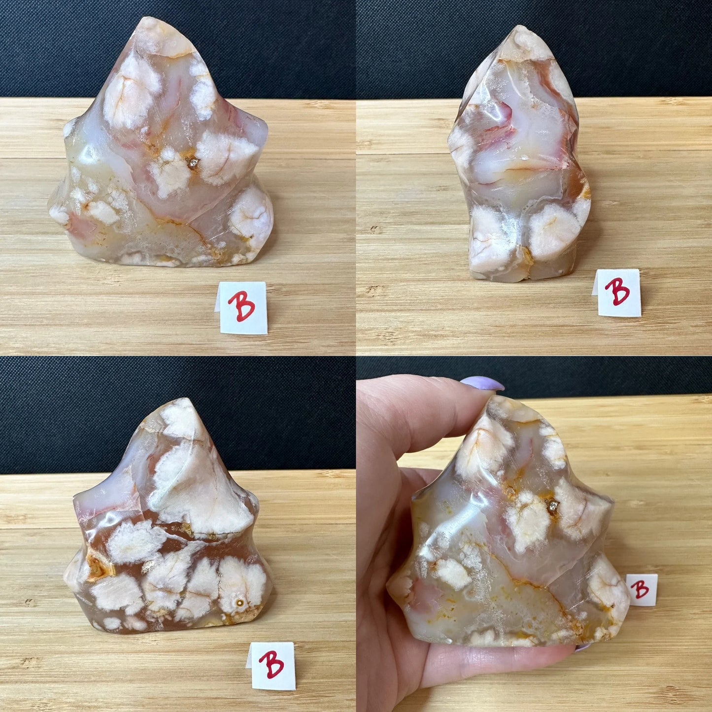 Flower Agate Flame