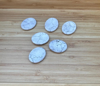 Howlite Worry Stone